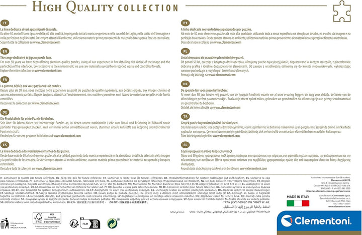 Clementoni - 33552 Collection - Manhattan Balcony Sunset, Puzzle 3000 piese pentru adulți și copii 10 ani, joc de îndemânare pentru întreaga familie