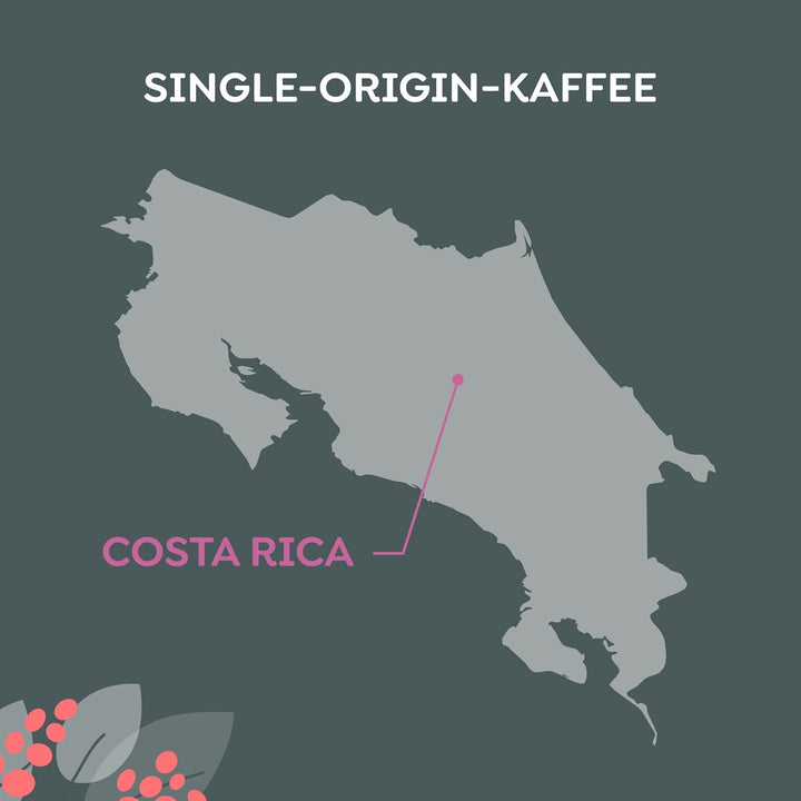 Melitta Manufaktur-Kaffee Caffè Crema Spezialitäten-Kaffee, 500G, Kaffee-Bohnen, Ungemahlen, Single-Origin-Farm-Kaffee Aus Costa Rica, Geröstet in Deutschland, Stärke 3