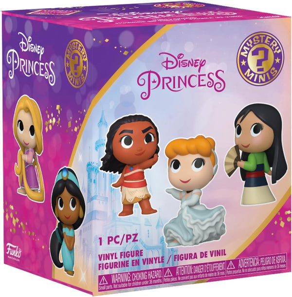 Funko Mystery Mini - Ultimate Princess - 1 din 12 de colecționat - Stilurile variază - Prințesele Disney - Prințesele Disney - Figură de colecționat din vinil - Idee de cadou - Marfă oficială - Fanii filmelor