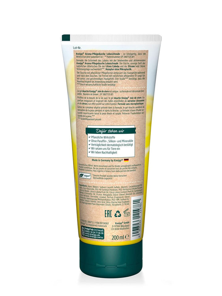 Kneipp Aroma, gel de duș hidratant, 200 ml