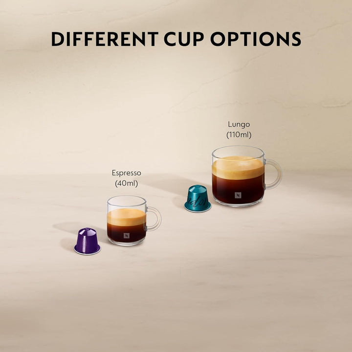 Aparat cu capsule Nespresso Inissia XN1005 de la Krups, Foarte rapid de utilizat, Oprire automată, Roșu cireș