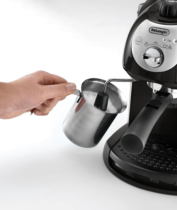 De'Longhi 0132151089 EC 201.CD.B DELONGHI EC201CD.B, plastic, 1 litru, negru