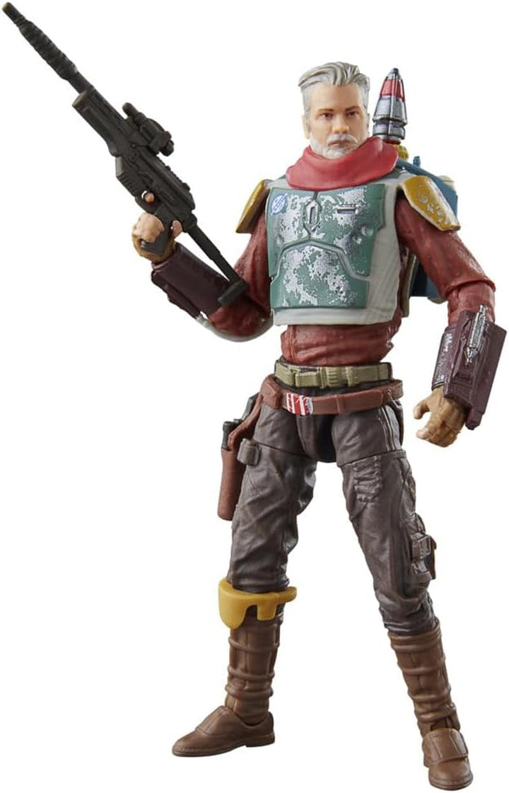 Star Wars Colecția Vintage Cobb Vanth (Armura Mandaloriană), Figura de acțiune Deluxe Zu Mandalorian, Scară 9,5 cm