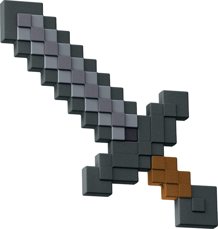 Colecția de accesorii pentru jucării Mattel Minecraft Battle în design pixelat pentru jocuri de rol (stiluri diferite), JCV19, [Multicolor]