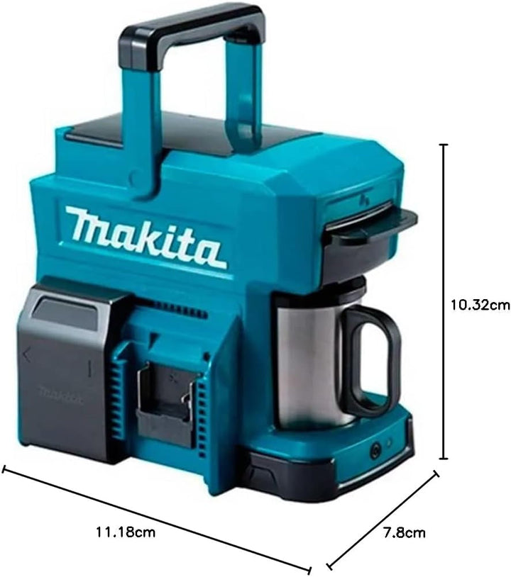Makita DCM501Z filtru de cafea fără fir 18 V (fără baterie, fără încărcător), Verde