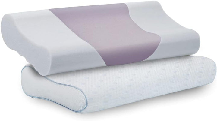 PARADIES Pernă pentru gât 40X80 Cm - Revita Ergonomic - IGR Certified, Pernă ergonomică pentru susținerea gâtului Înălțime: 10 Cm
