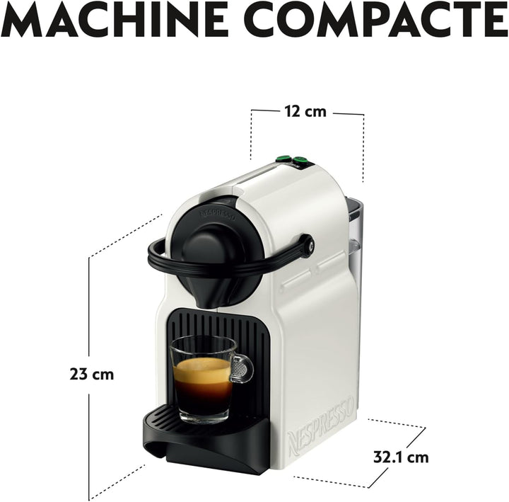 Nespresso Inissia Black Blanche