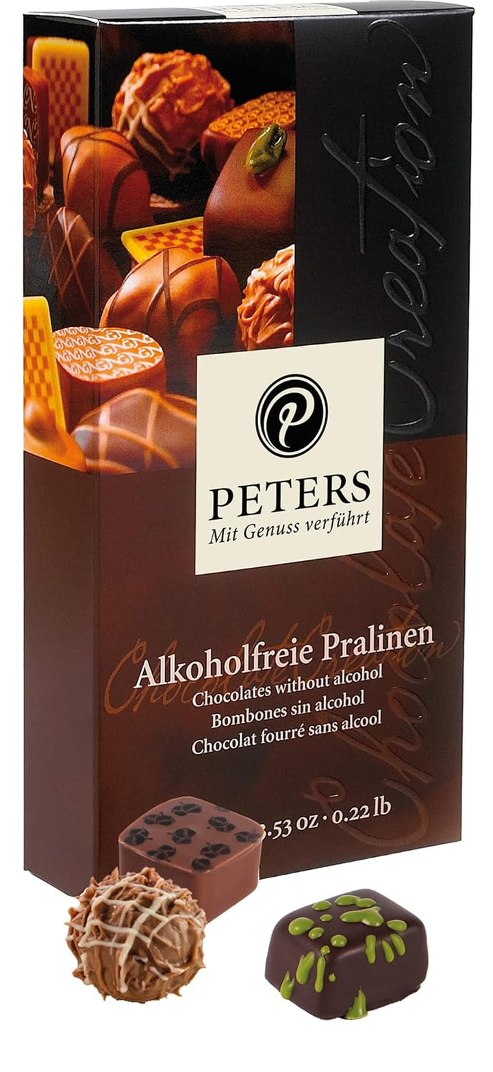 Peters Mit Genuss Verführt | Alles Liebe | Mit Alkohol | Pralinen-Mischung | Köstliche Pralinés | Schokolade | Geschenk | Dankeschön | Geschenkidee | Made in Germany | 200G