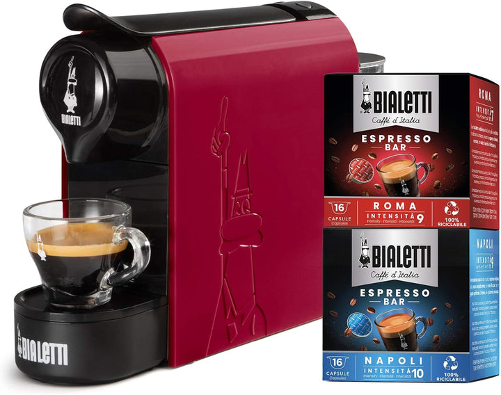 Bialetti Gioia Coffee Espresso Machine, alb