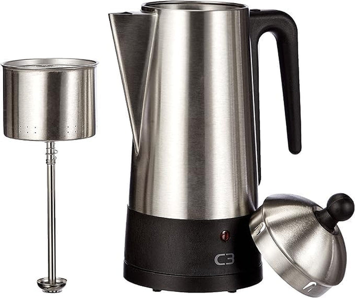 C3 30-32000 Percolator, oțel inoxidabil, argintiu