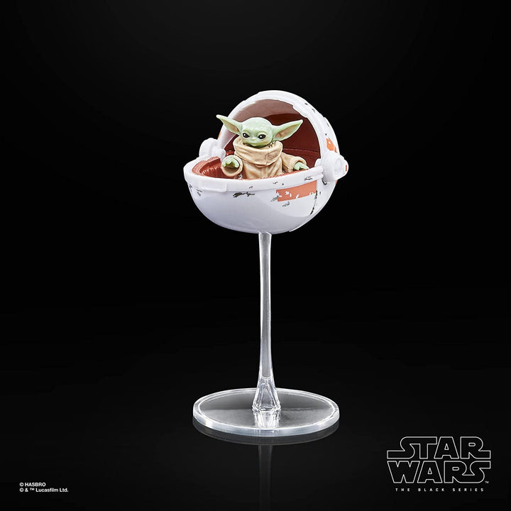 Star Wars Hasbro Black Series Grogu, Figura Zu Mandalorianul, Potrivit pentru figurine de acțiune de 15 cm de colecționat, Pentru copii cu vârsta de 4 ani și peste, Multi, F4357