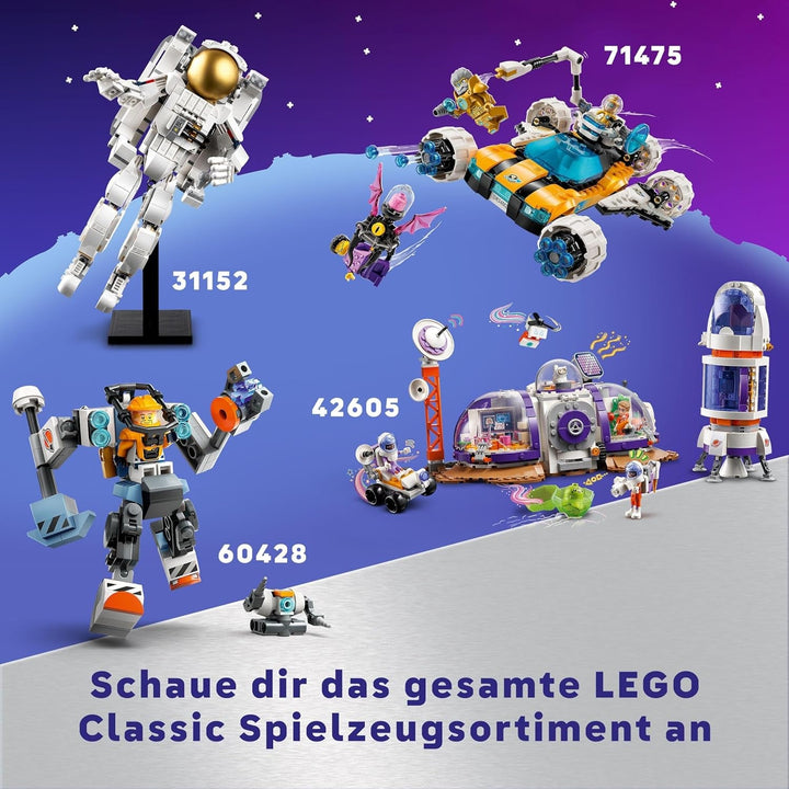 LEGO Dreamzzz 2-In-1 Mr Oz's Space Buggy, set cu mașină de jucărie sau navetă spațială, include minifigurinele Mr Oz, Albert și Jayden, cadou spațial pentru copii de peste 8 ani 71475