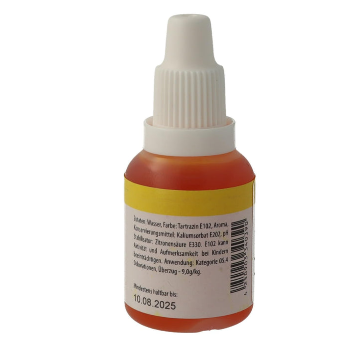 Bakeryteam Airbrush Lebensmittelfarbe Gelb/Yellow 20Ml