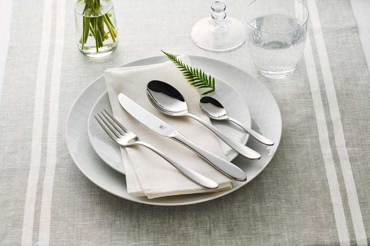 ZWILLING Style Besteck Set, 30-Teilig, Für 6 Personen, 18/10 Edelstahl/Hochwertiger Klingenstahl, Poliert, Silber [Plastikfreie Verpackung], Plastic Free