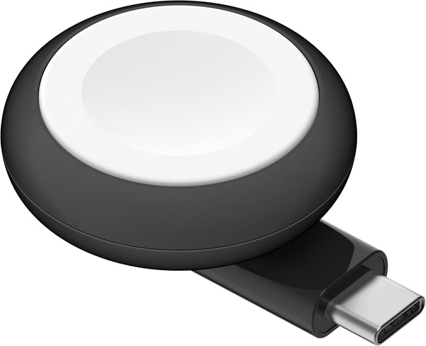 Belkin BoostCharge încărcător portabil USB-C pentru Apple Watch - încărcător USB-C certificat MFi pentru Apple Watch Series 9, 8, 7, Ultra, etc. Compatibil cu MacBook, iPhone 15, etc. Negru