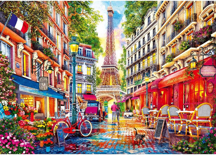 Trefl - Puzzle 2In1: Capitale europene - 2 X 500 piese - Set de două puzzle-uri, Bricolaj, Divertisment creativ, Pentru adulți și copii peste 10 ani