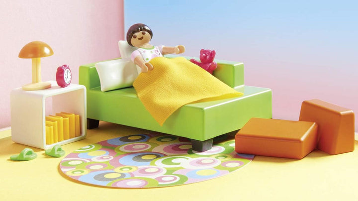 Casă de păpuși PLAYMOBIL 70209 Cameră de tineret cu figurină de fată și accesorii, de la 4 ani