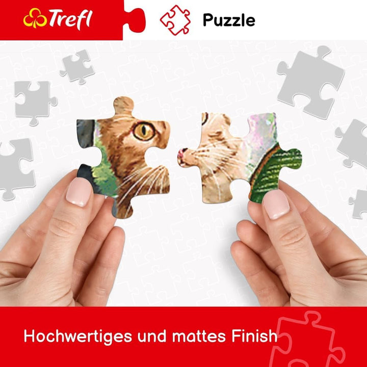 Trefl - Puzzle 2In1: Capitale europene - 2 X 500 piese - Set de două puzzle-uri, Bricolaj, Divertisment creativ, Pentru adulți și copii peste 10 ani