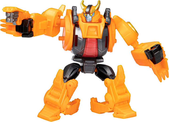 Jucărie Transformers Earthspark Deluxe Class Bumblebee, figurină de acțiune înaltă de 12,5 cm, jucărie robot pentru copii cu vârsta peste 6 ani