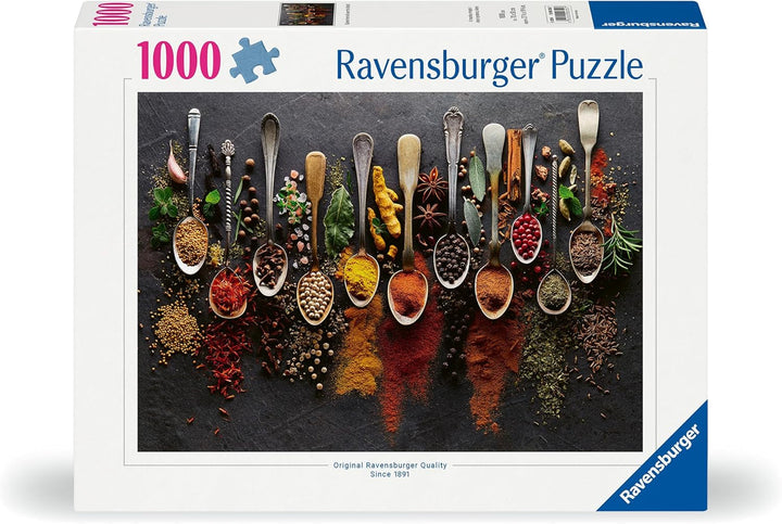Ravensburger Puzzle 12000355 1000 piese - Condimente din întreaga lume - Puzzle pentru adulți și copii de la 14 ani, [Exclusiv pe Amazon]