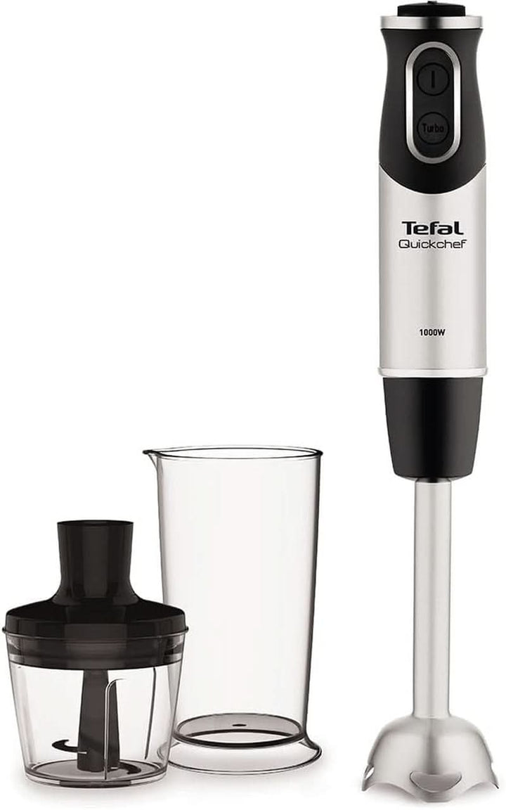 Tefal HB6598 Blender, PC, Schwarz/Edelstahl