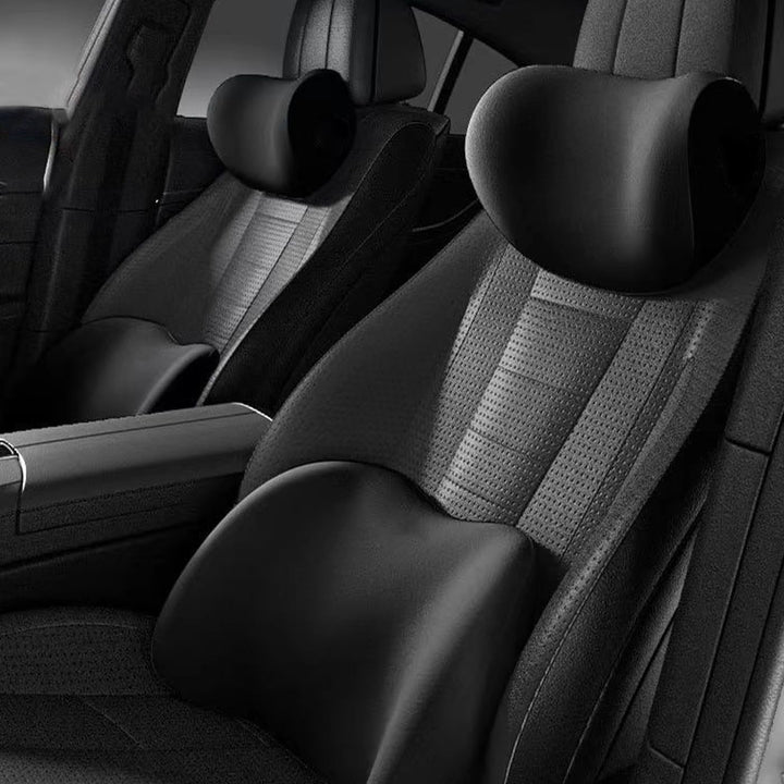 Pernă pentru gât auto, pernă pentru tetieră auto moale, pernă pentru gât auto, pernă pentru tetieră auto pernă pentru gât pernă accesoriu pernă de memorie bumbac accesoriu auto, pernă pentru tetieră pernă pentru tetieră (negru)