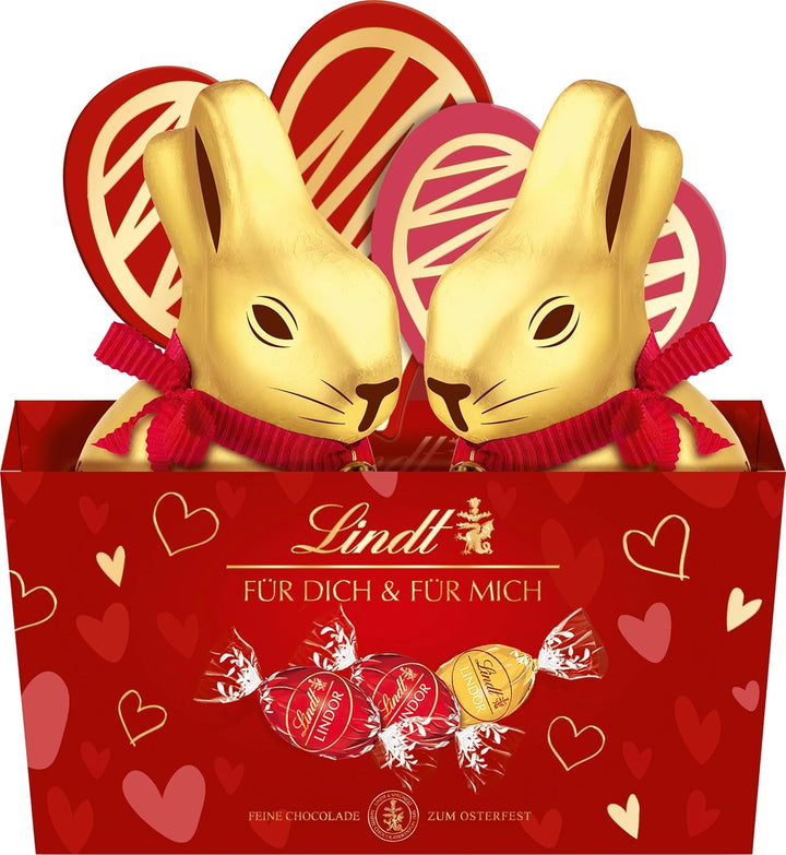 Lindt Schokolade Goldhase Im Nest Herz | 195 G | Oster Schokolade Für Kinder | Schokoladengeschenk