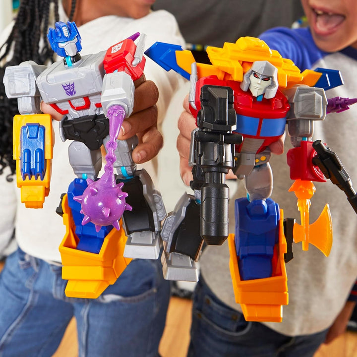 Transformers Mixmashers Optimus Prime Personalizabil Deluxe Action Figure & Accesorii