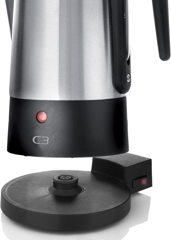C3 30-32000 Percolator, oțel inoxidabil, argintiu