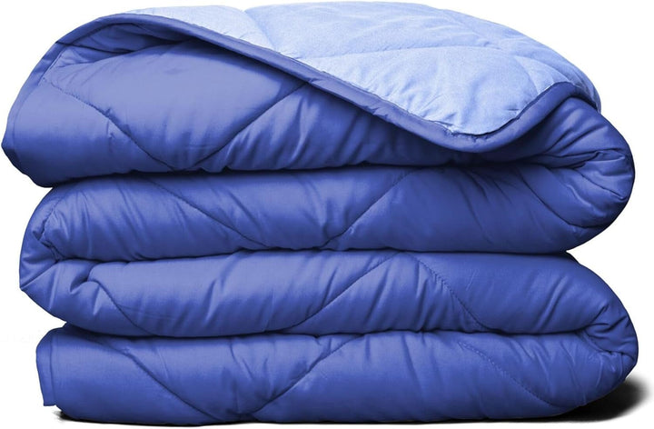 All Seasons Twin/Twin XL în jos plapumă alternativă reversibilă - respirabil, extra lung, de înaltă calitate, microfibră moale - plapumă gri acoperire inserție
