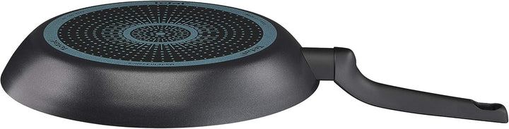 Tefal Easy Cook & Clean Bratpfanne 28 Cm, Antihaftbeschichtung, Thermo-Signal Temperaturindikator, Schwarz, B5550633 [Nicht Kompatibel Mit Induktion]