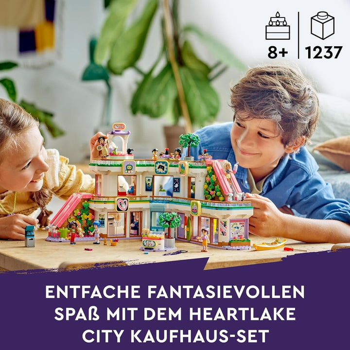 Magazin LEGO Friends Heartlake City, jucărie de casă de păpuși pentru fete și băieți, set cu figuri, promovează dezvoltarea socio-emoțională, cadou pentru copii de la 8 ani 42604
