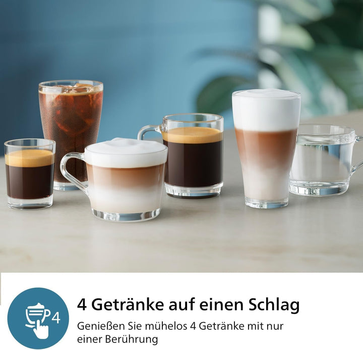 Philips 2300 Series espressor complet automat & Aquaclean filtru de apă și calcar pentru espressor, fără detartrare până la 5000 de căni, pachet individual