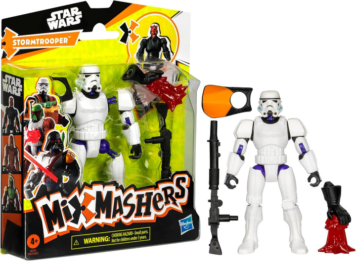 Star Wars Mixmashers Stormtrooper Personalizabil Mix-And-Match Figura de acțiune și accesorii
