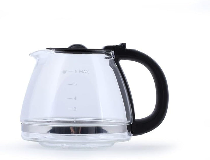 Livoo - Cafetieră electrică - 750 ml, 600 W, funcție de menținere la cald, carafă din sticlă