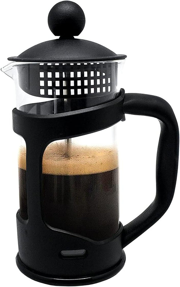 NERTHUS Presă franceză Presă franceză de cafea 350 Ml, Pp/ Sticlă borosilicată/Ss, negru