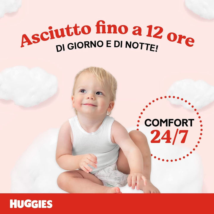 Huggies Ultra Comfort, scutece mărimea 5 (11-25 kg), design Disney, 126 bucăți