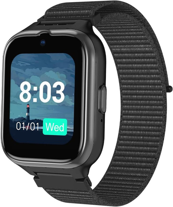 smartwatch myPhone CareWatch LTE, urmărire GPS pentru persoanele în vârstă, tehnologie Volte și apel video, notificare de cădere, buton SOS