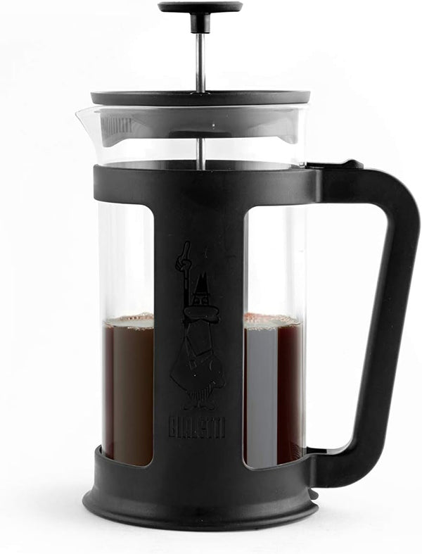 Bialetti French Press Smart Coffee Maker negru, o mărime, 1,0 litru