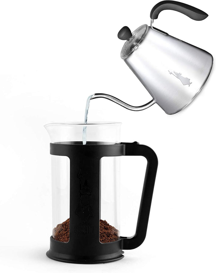 Bialetti French Press Smart Coffee Maker negru, o mărime, 1,0 litru