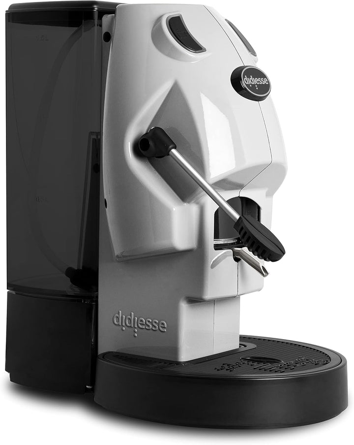 Cafetiera Didiesse cu tampoane, 44 Mm, model Baby Frog Pad Maker - Compact 450 W - cu funcție standby și rezervor de 1,5 L (alb)
