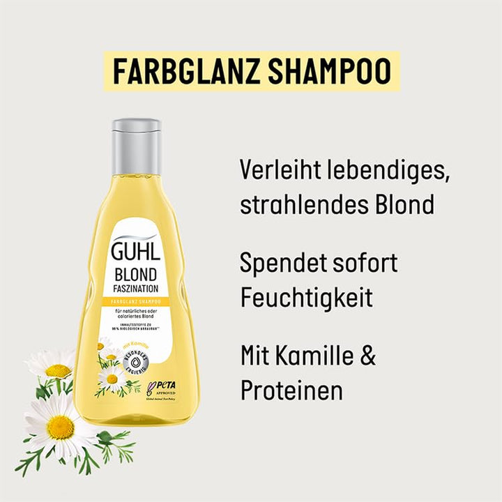 Guhl Blond Faszination Shampoo - Inhalt: 250 Ml - Haartyp: Blond, Blondiert