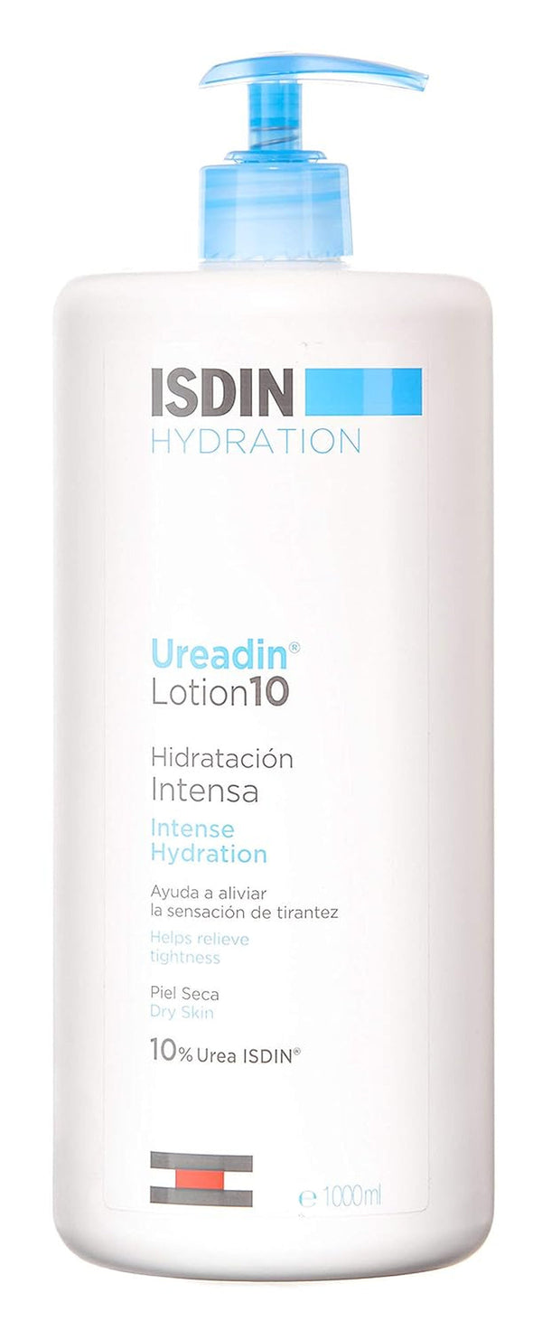 ISDIN Ureadin Lotion 10 (1000ml) | Loțiune de corp cu hidratare intensivă pentru pielea uscată 10% uree