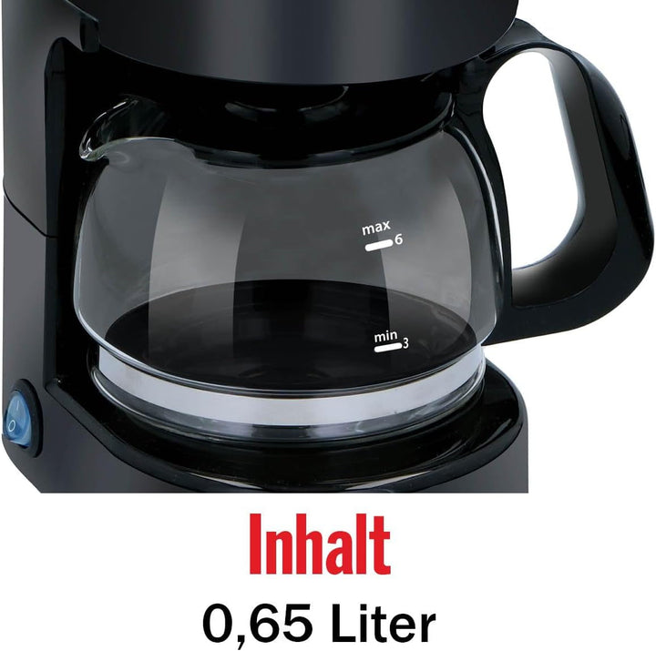 Espressor pentru camion 24V - Espressor pentru camioane 24 volți - Espressor cu filtru - Espressor cu filtru și funcție de încălzire - Espressor cu ulcior de sticlă - Negru