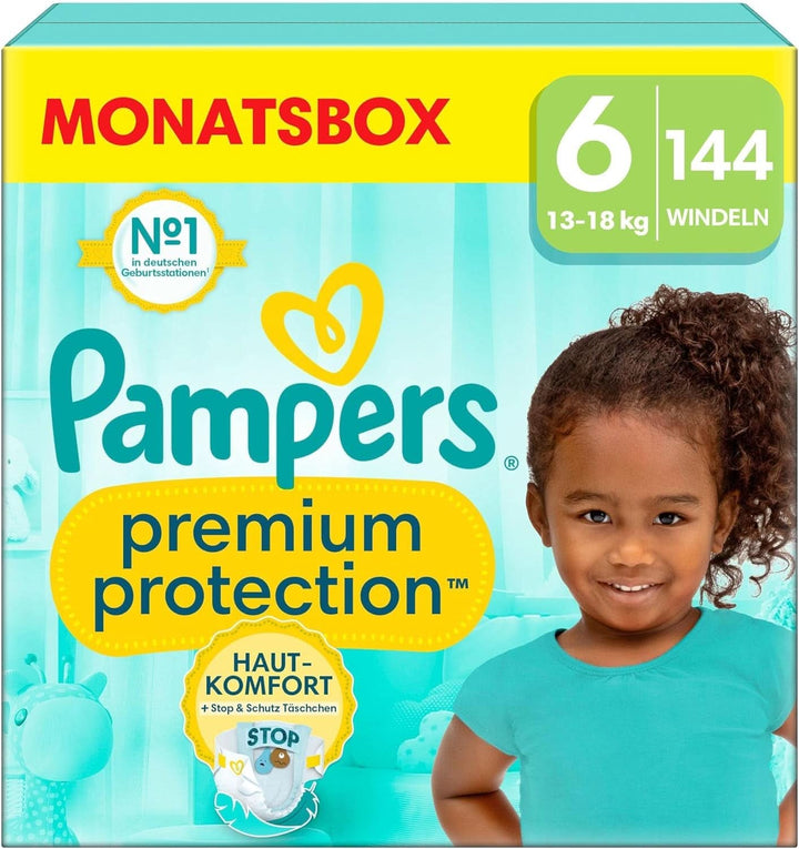 Pampers Baby Nappies mărimea 4, Premium Protection, Nappies, 174 buc. , 9Kg - 14Kg