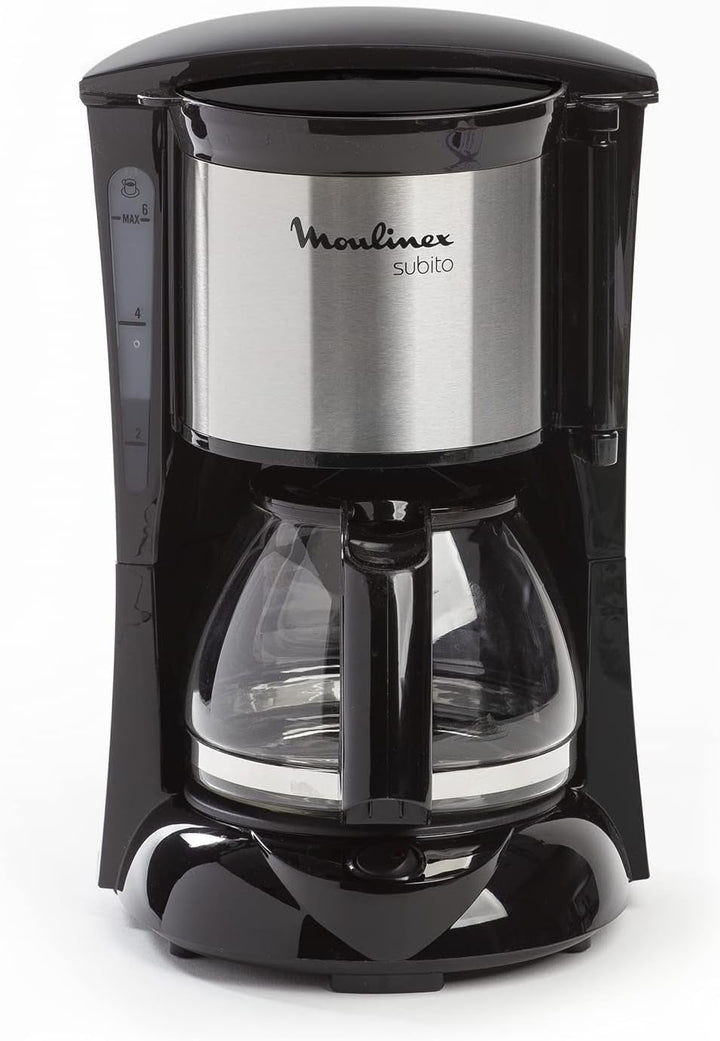 Moulinex FG150825 Subito Cafetière Filtre Ã‰lectrique, negru/oțel inoxidabil