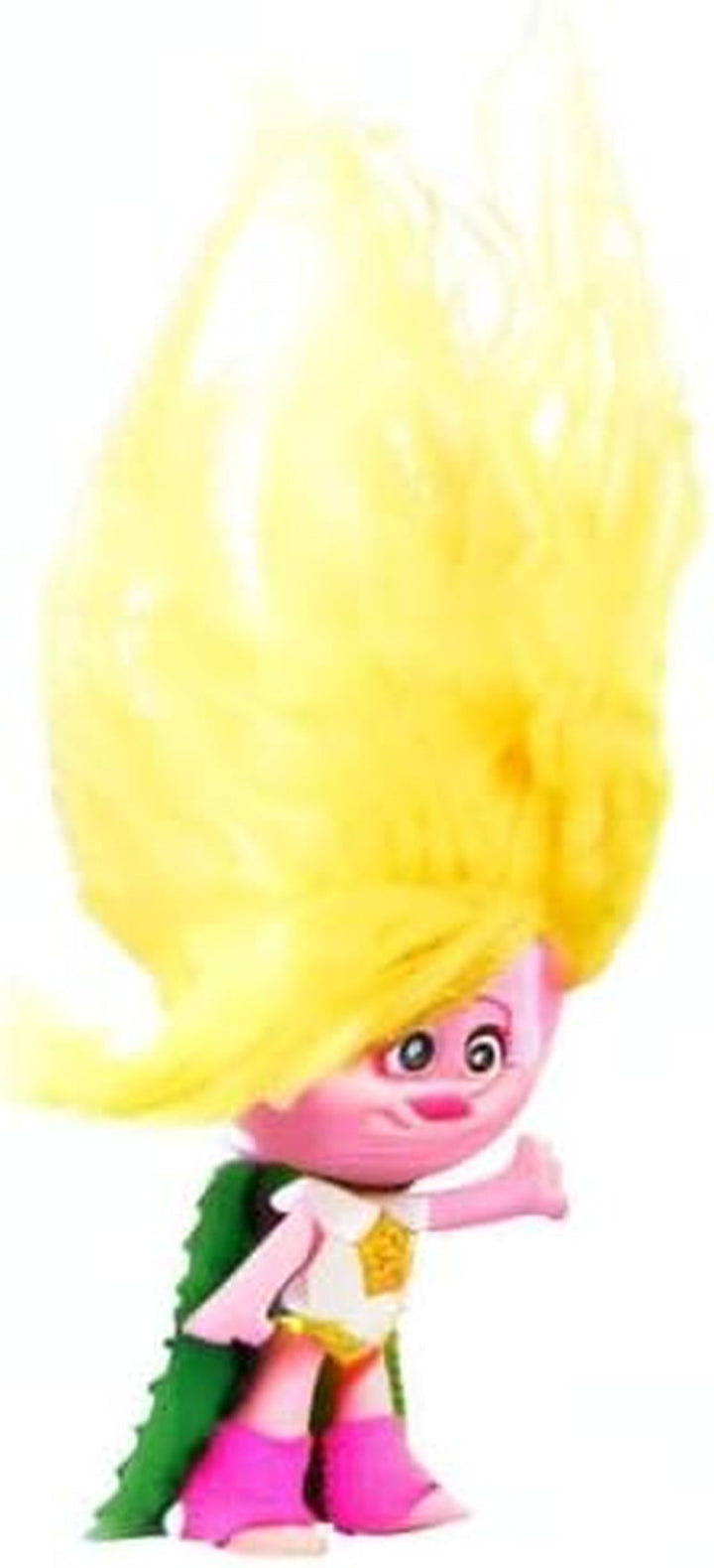 Mattel DREAMWORKS TROLLS Together Strong - păpuși Queen Poppy, Viva, Branch, Guy Diamond cu Tiny Diamond cu păr de pluș și 5 articulații, pentru copii de la 3 ani, HNF07