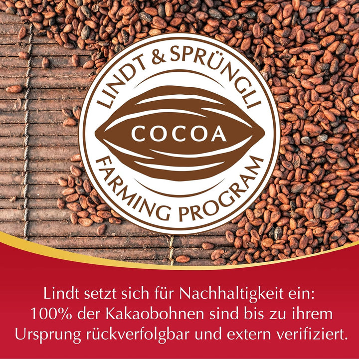 Lindt Schokolade LINDOR Vollmilch Schokoladen-Sticks | 24 X 38 G Schokoladenriegel | Mit Zartschmelzender Vollmilch-Schokoladenfüllung | Pralinen-Geschenk | Schokoladen-Geschenk | Großpackung