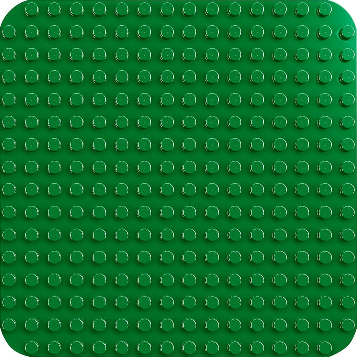 Placă de construcție LEGO DUPLO în verde, Jucărie de construcție pentru copii mici de la 18 luni, Pentru afișarea modelelor, Permite preșcolarilor să construiască creativ și să se joace imaginativ, Jucărie educațională 10460