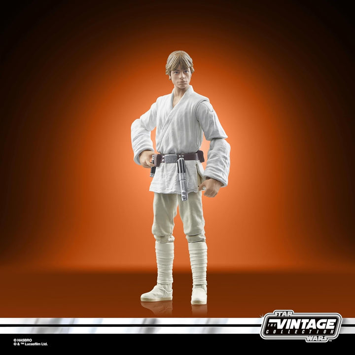 Star Wars Colecția Vintage Luke Skywalker, figurină Star Wars: O nouă speranță, 9,5 cm
